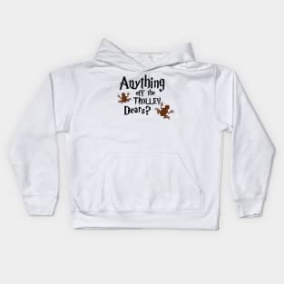 Anything off the trolley Kids Hoodie